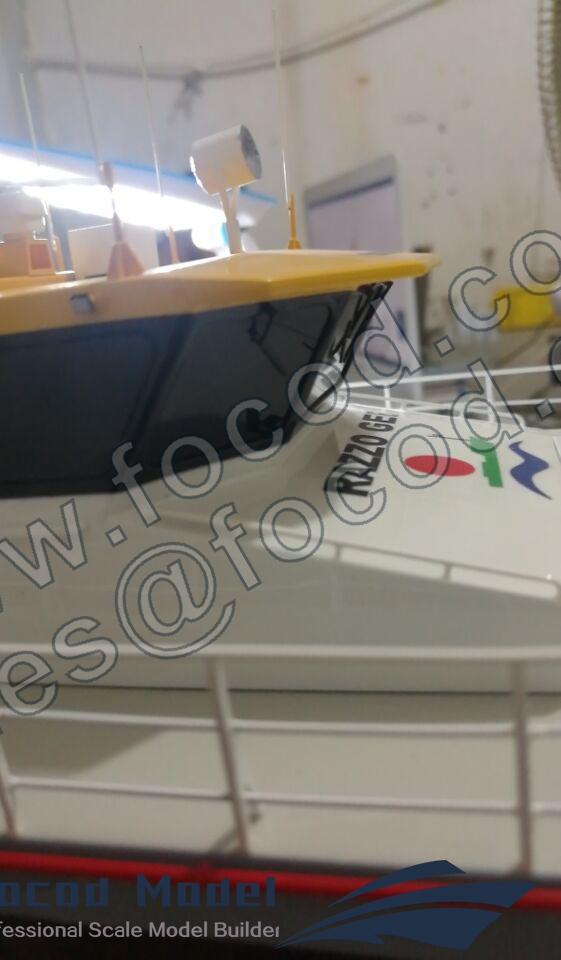 customized model of 40m Crewboat
